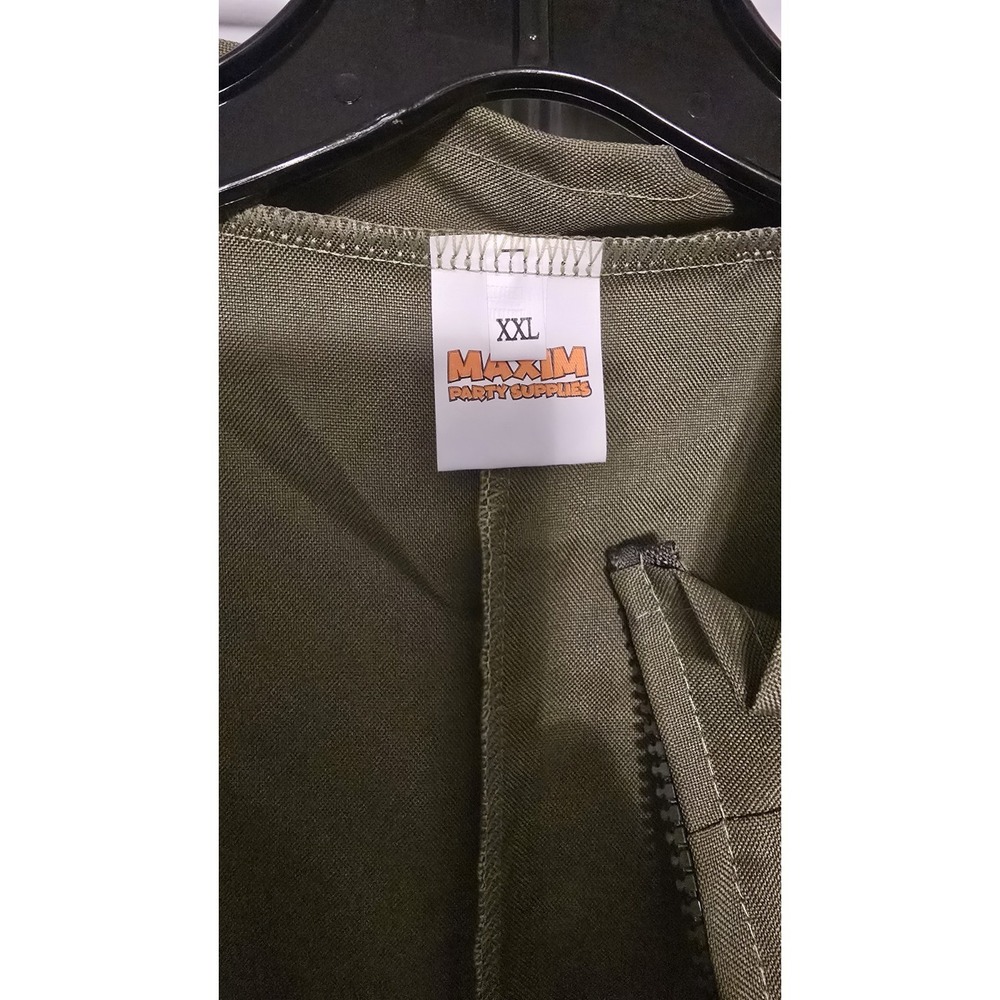 Maxim Party Flight Suit Halloween Costume Adult 2XL Maverick Top Gun Inspired - Picture 8 of 16